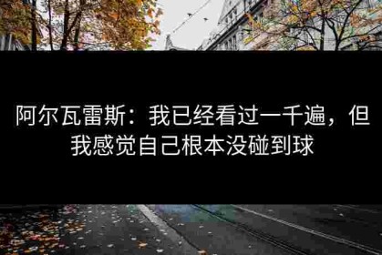 阿尔瓦雷斯：我已经看过一千遍，但我感觉自己根本没碰到球